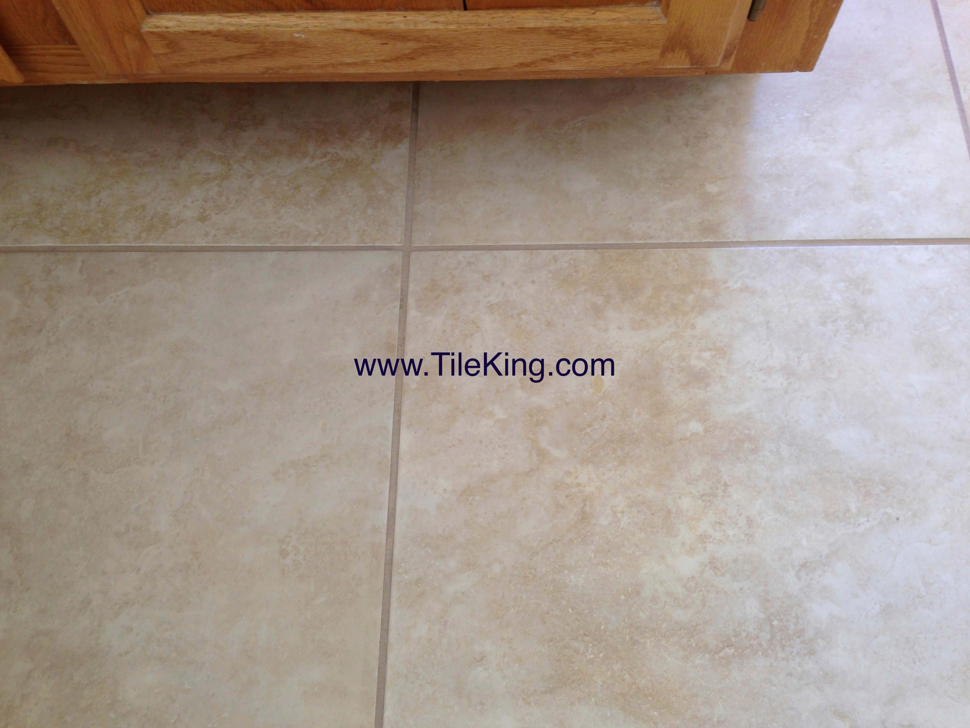 travertine holes after repairs