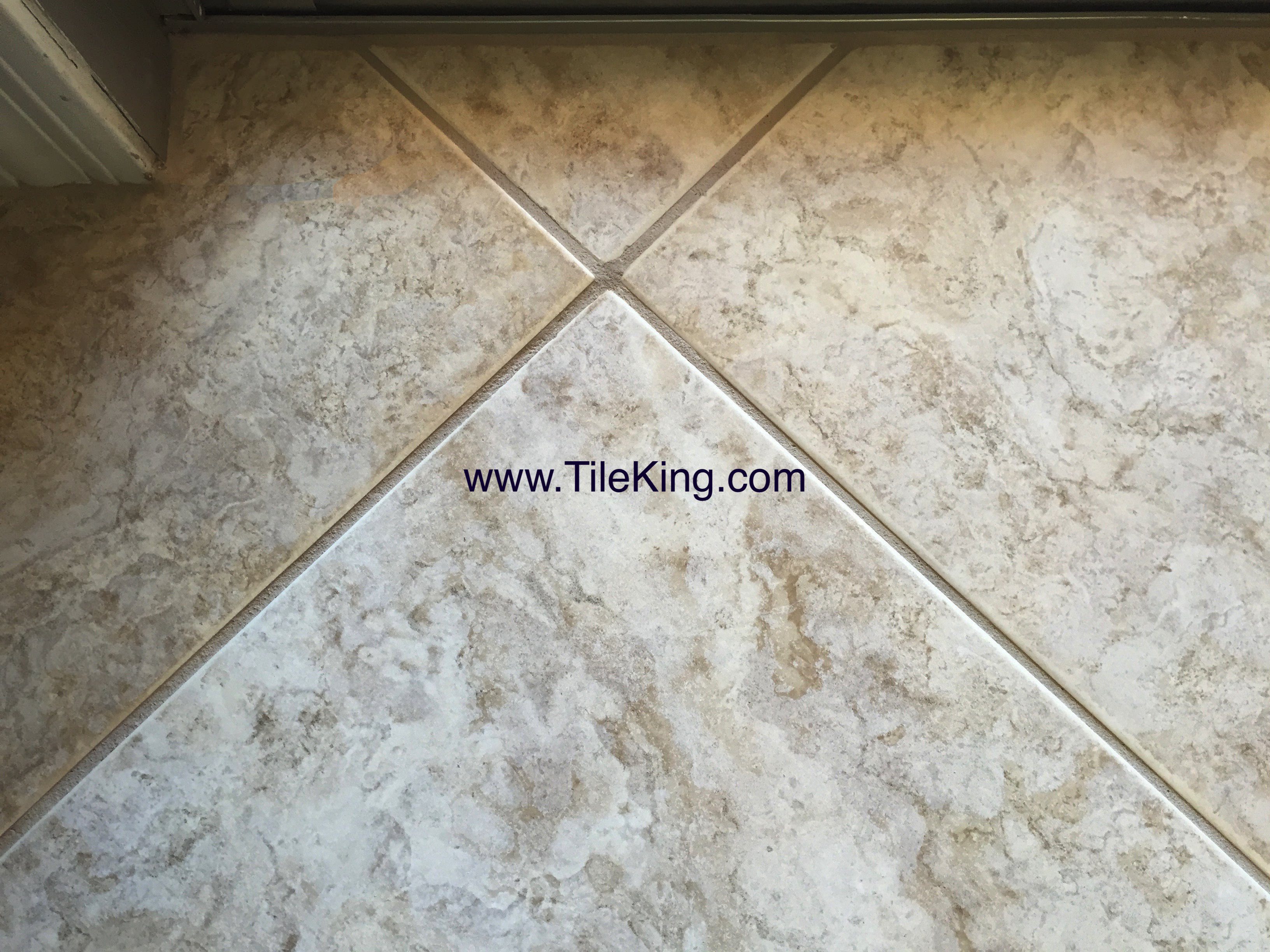 travertine crack after repair