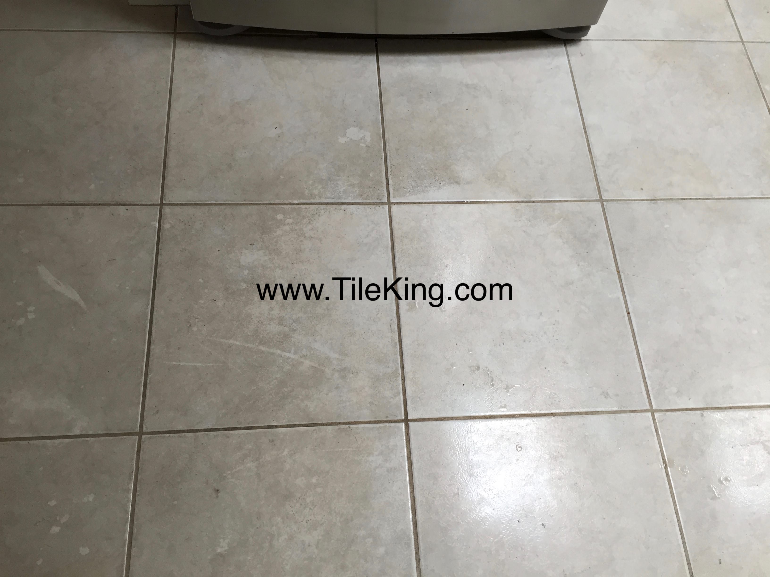 travertine cracked and broken before repairs